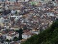 Über den Dächern der Altstadt von Bozen - Blick aus der Rittner Seilbahn