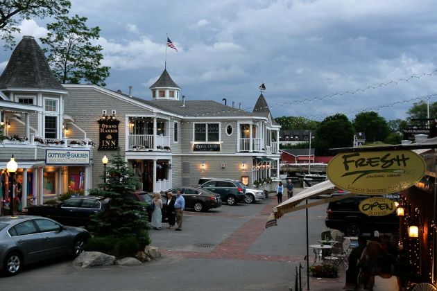 Die Grand Harbor Inn in Camden bei Rockport, Midcoast Maine