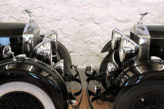 Rolls-Royce Impressionen... Lampen, Kühler und Emilies - Rolls-Royce Museum, Dornbirn, Vorarlberg, Österreich