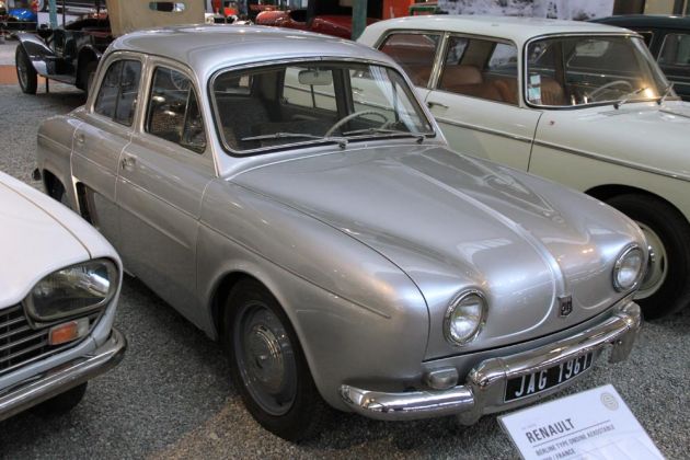 Renault Ondine Aerostable - Baujahr 1960 - Vierzylinder, 845 ccm, 115 kmh - Luxus-Ausführung der Dauphine
