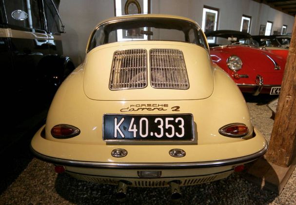 Porsche 356 C / 2000 - GS-Carrera, Königswelle und zwei Zündkreise, 130 PS - Baujahr 1964 - Porsche-Museum Gmünd, Kärnten Porsche 356 C / 2000 - GS-Carrera, Königswelle und zwei Zündkreise, 130 PS - Baujahr 1964 - Porsche-Museum Gmünd, Kärnten
