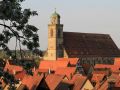 Dinkelsbühl - das Münster St. Georg und die Dächer der Altstadt