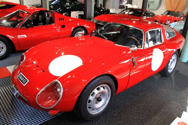 Alfa Romeo Guila TZ 1, Baujahr 1964 - Supersport-Galerie - Autobau Erlebniswelt Bodeensee, Romanshorn