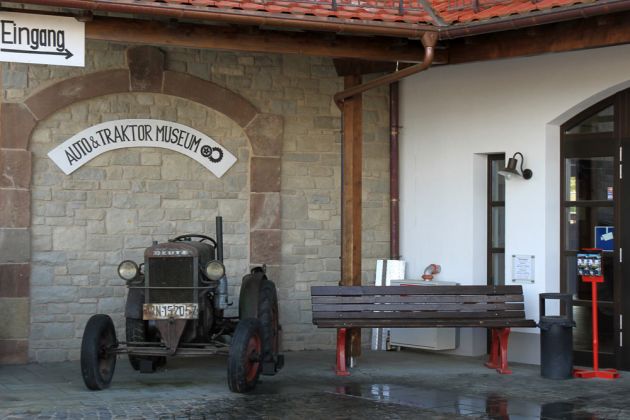 Auto & Traktor Museum Bodensee - der Eingang
