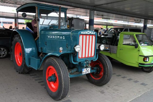 Hanomag R 40 - Baujahr 1942 bis 1951,  Vierzylinder,	5.195 ccm, 40 PS