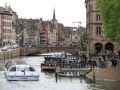 Strasbourg - die Ill mit dem Pier Batorama