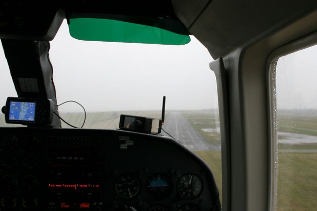 Britten-Norman BN-2 Islander - Flug nach Wangerooge