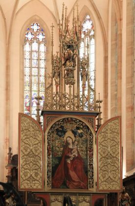 Colmar, Église des Dominicains, die Kirche der Dominikaner  - Innenansicht 