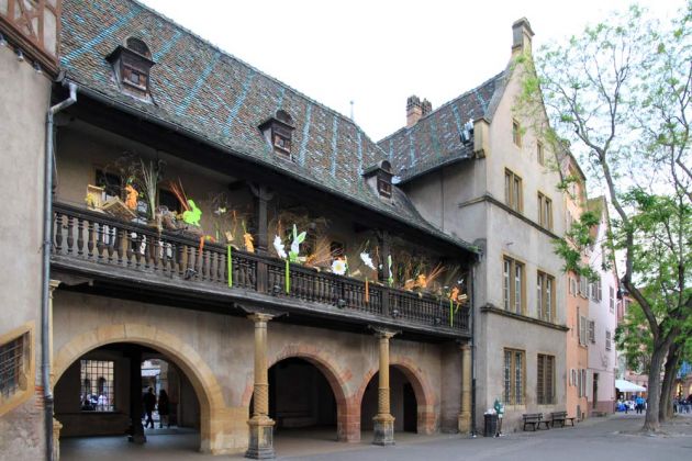 Das historische Koïfhus im Quartier de Tanneur - Colmar