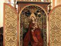 Martin Schongauers Gemälde &#039;Madonna im Rosenhag&#039; - Église des Dominicains, Colmar