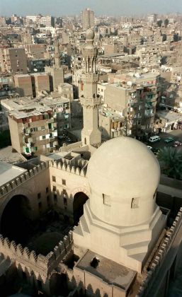 Blick vom Minarett der Ibn-Tulun-Moschee