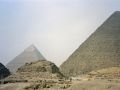 Giseh - Mastabas vor der Cheops- und der Chephren-Pyramide