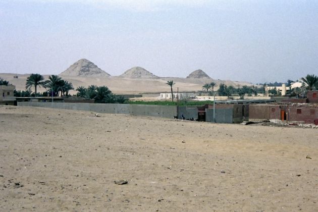 Die Pyramiden von Abusir aus der Zeit der 5. Dynastie