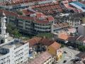 George Town, Penang - Altstadtdächer von oben