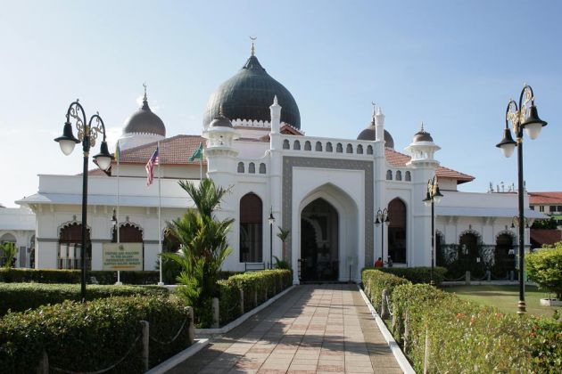  Die Altstadt von George Town - die Kapitan Keling Moschee
