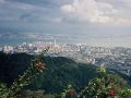 George Town, Malaysia - Blick vom Penang Hill auf die Stadt