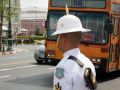 Polizist am Verteidigungsministerium von Thailand in Bangkok