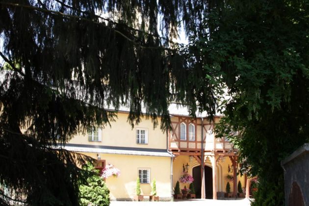Schloss Neuhof in Kowary, dem früheren Schmiedeberg - nicht zugänglicher Privatbesitz