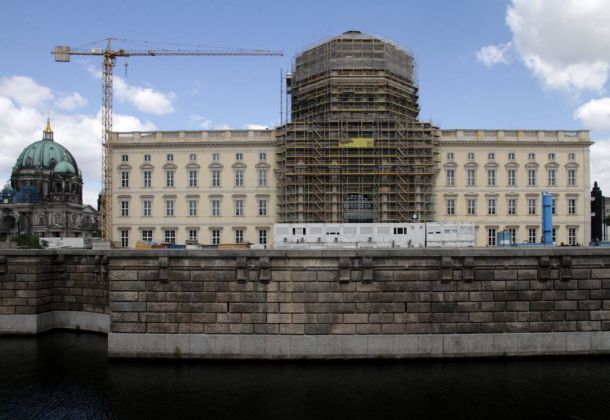 Das Humboldt-Forum im Berliner Stadtschloss ist noch im Bau 