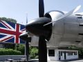 Ein viermotoriger britischer Rosinenbomber  vom Typ Handley Page Hastings - Alliiertenmuseum, Berlin