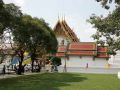 Der Wat Rakhang Tempel in Bangkok
