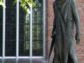 Statue Sint-Joris en de draak an der Martinikirche in Groningen