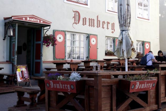 Das Restaurant Domberg in der Piiskopi-Strasse - Tallinn