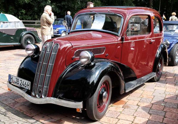 Ford England - 7 W Ten Junior de Luxe Sedan - Baujahre 1934 bis 1937