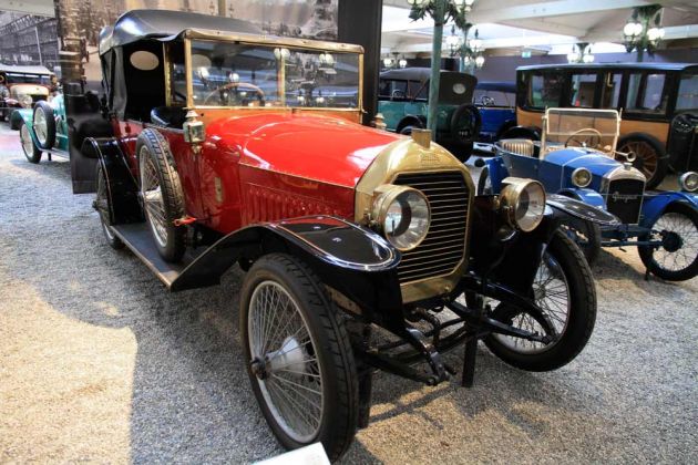 Peugeot Torpedo 146 - Baujahr 1913 - Vierzylinder, 4.536 ccm, 35 PS, 80 kmh