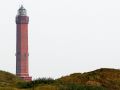 Der denkmalgeschützte 54,6 m hohe Große Norderneyer Leuchtturm der Baujahre 1871 bis 1874 - Nordseeinsel Norderney, Niedersachsen