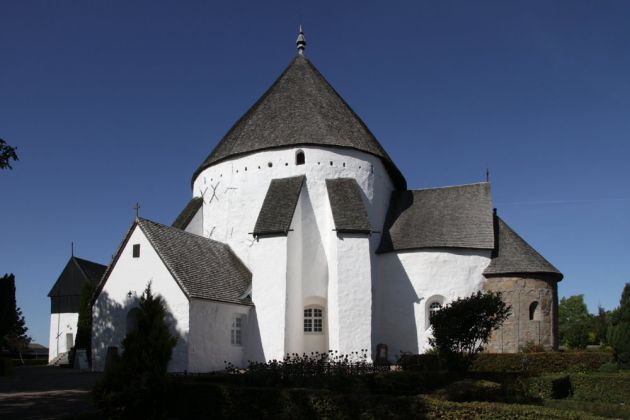 Die Rundkirche in Østerlars - Bornholm, Dänemark