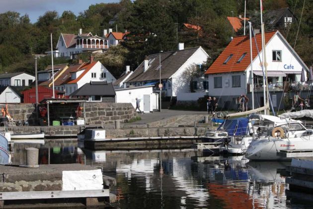 Vang Havn - der Hafen des Fischerdorfes Vang auf Bornholm
