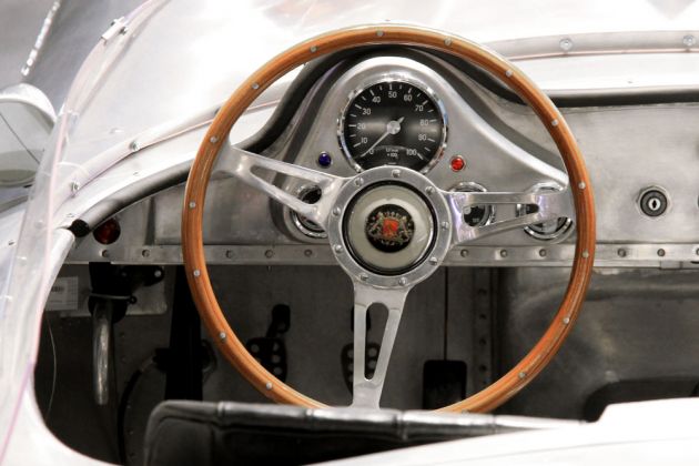 Borgward Rennwagen Hansa 1500 RS, Baujahr 1958 - das Cockpit