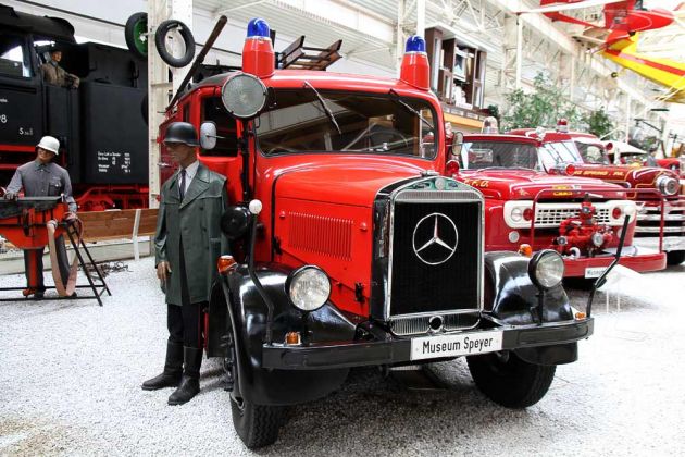 Mercedes-Benz LF 14 – Baujahr 1941 – Freiwillige Feuerwehr der Stadt Speyer
