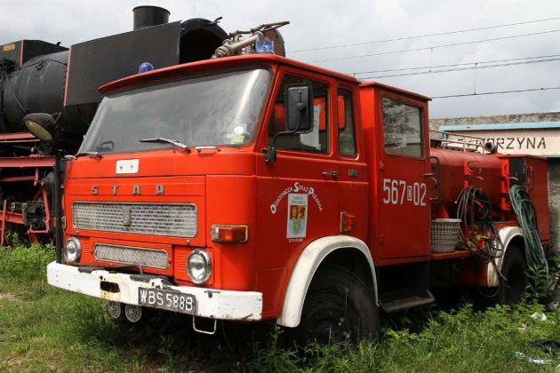 Feuerwehr des Nutzfahrzeug-Herstellers Star - Polen