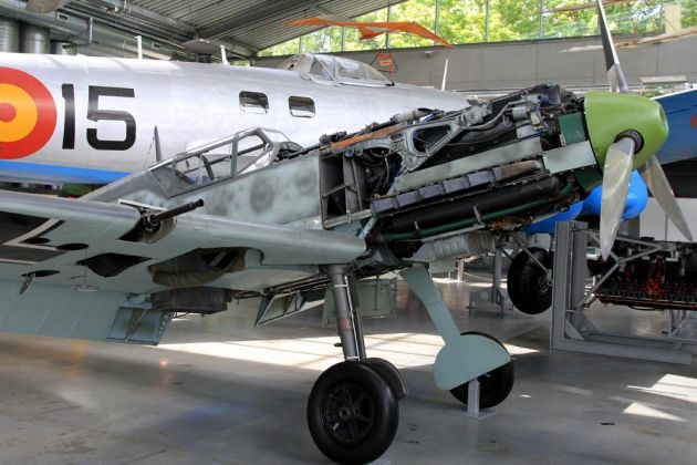 Messerschmitt Bf 109 E-3 - Werks-Nr. 790 - Flugwerft Oberschleissheim des Deutschen Museums