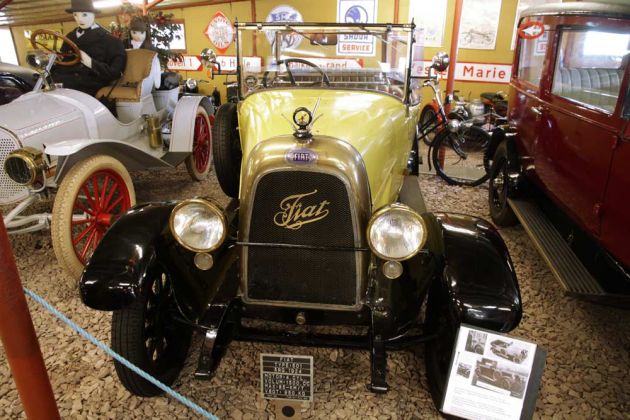 Fiat 501 - Vierzylinder, 1.500 ccm, Baujahr 1924 - Bornholms Automuseum, Dänemark