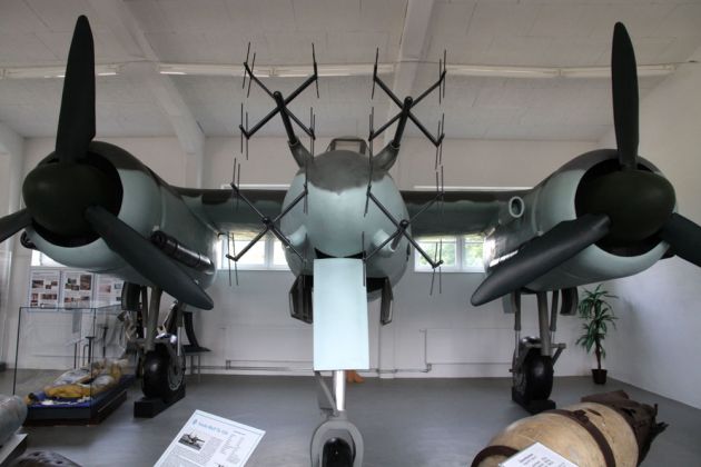 Focke Wulf Ta 154 - ein teilweiser Nachbau, Luftfahrttechnisches Museum Rechlin