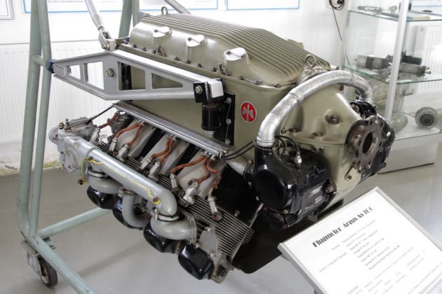 Flugmotor Argus As 10 C - Luftfahrttechnisches Museum Rechlin