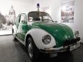 Ein Volkswagen Käfer als Polizeiwagen - Polizeimuseum in Nienburg/Weser, Niedersachsen