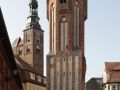 Der Turm der St. Stephanskirche und der Eeulenturm am Hünerdorfer Tor - Tangermünde