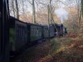 Die Rügensche Bäderbahn - der Dampfzug 'Rasender Roland' in der Granitz