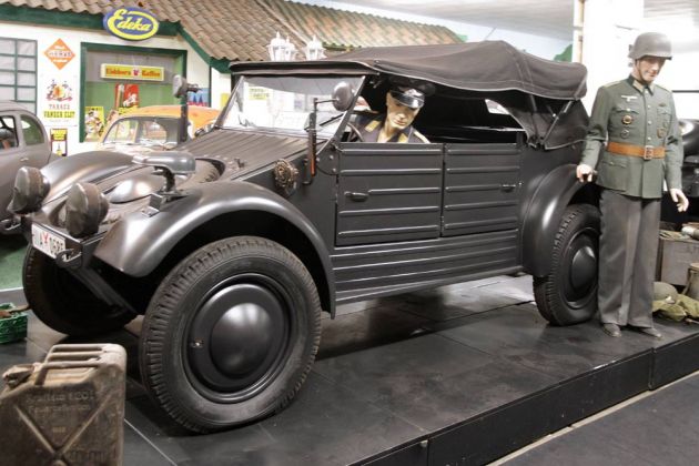 VW Kübelwagen Typ 82 der deutschen Wehrmacht, ein restaurierter Prototyp - Grundmann's VW-Sammlung, Hessisch Oldendorf VW Kübelwagen Typ 82 der deutschen Wehrmacht, ein restaurierter Prototyp - Grundmann's VW-Sammlung, Hessisch Oldendorf