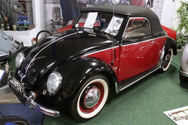 Hebmüller Cabriolet Nr. 5, das älteste noch existierende Hebmüller-Modell von 1949 - nur 696 wurden insgesamt gebaut Hebmüller Cabriolet Nr. 5, das älteste noch existierende Hebmüller-Modell von 1949 - nur 696 wurden insgesamt gebaut