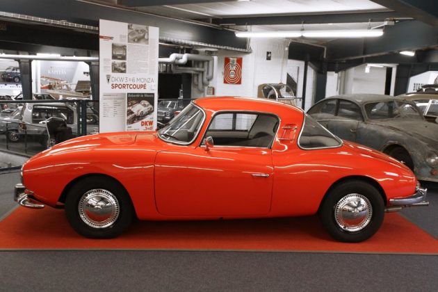 DKW Monza - Baujahre 1956 bis 1958 - Sportwagen auf Basis des Grossen DKW 3=6