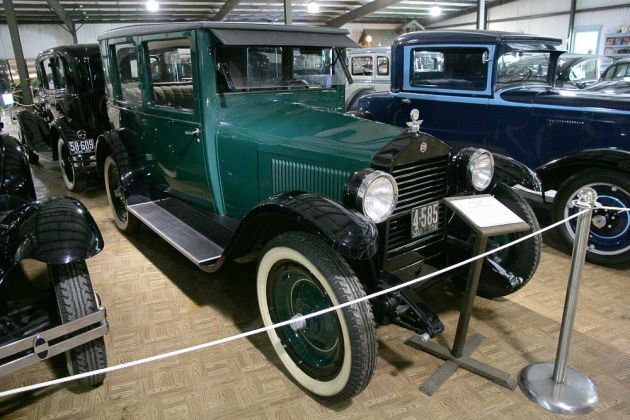 Essex Coach, Baujahr 1924 - Reihen-Sechszylinder, 2.130 ccm, 35 PS