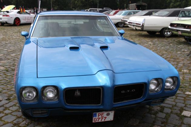 Das bullige Antlitz eines Pontiac GTO ‚The Judge‘ des Jahrgangs 1970 Das bullige Antlitz eines Pontiac GTO ‚The Judge‘ des Jahrgangs 1970