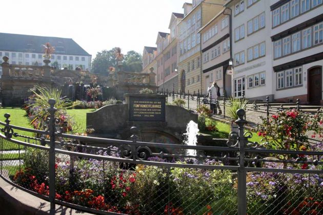 Gotha - die historische Wasserkunst am Schlossberg