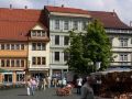 Gotha - Fassaden historischer Gebäude an der Marktstrasse, die Nordseite des Hauptmarktes