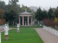 Residenzstadt Neustrelitz - der Schlossgarten mit dem Hebetempel